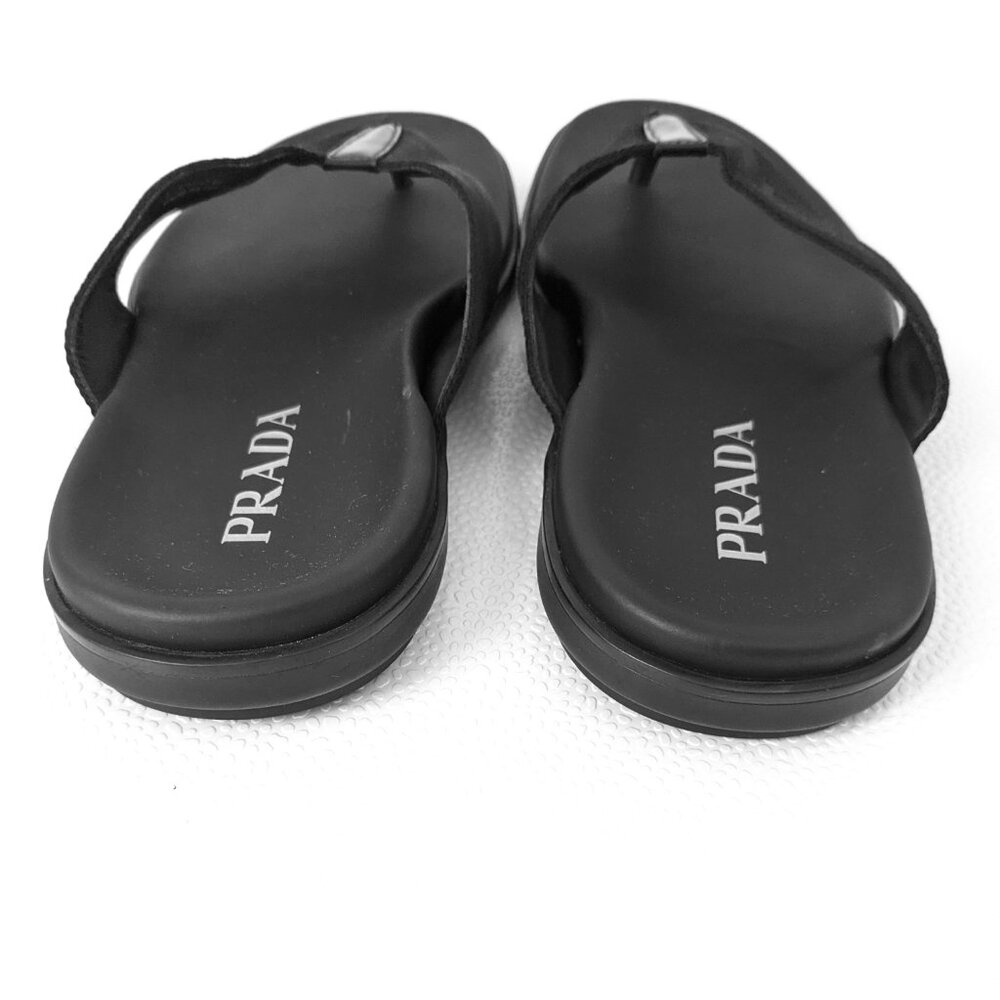 PRADA Men's NASTRO Thong Sandals - Picture 4 of 12